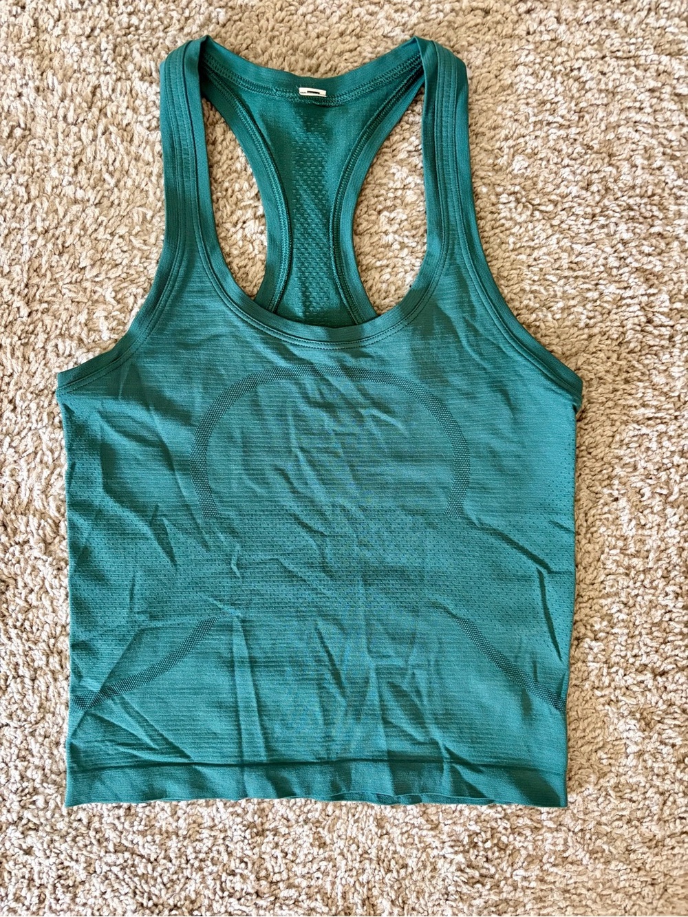 Lululemon Swiftly Tech Green Tank (Waist-Length)